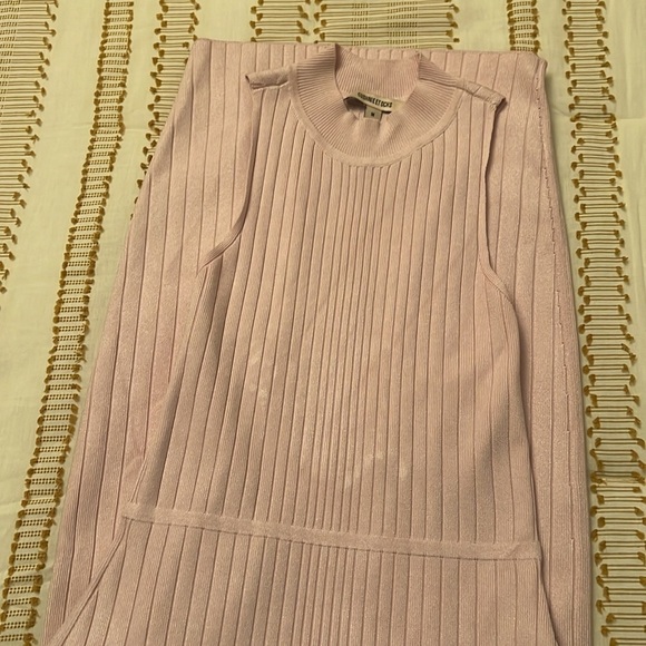 Cushnie Et Ochs Sleeveless Ribbed Lace-Up Back Dress - Picture 12 of 16